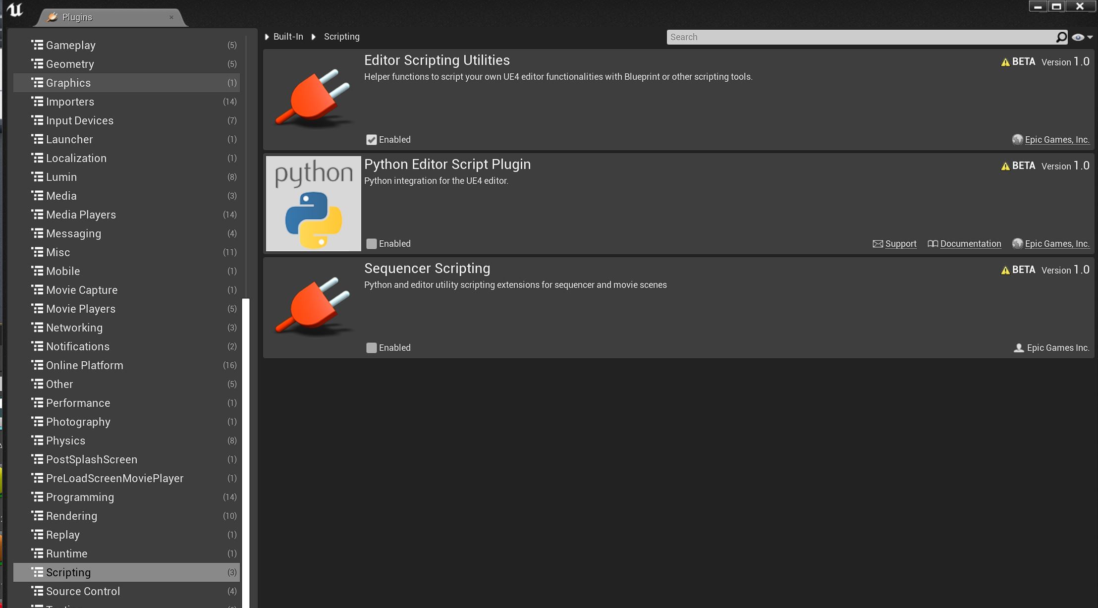 Editor scripting utilities